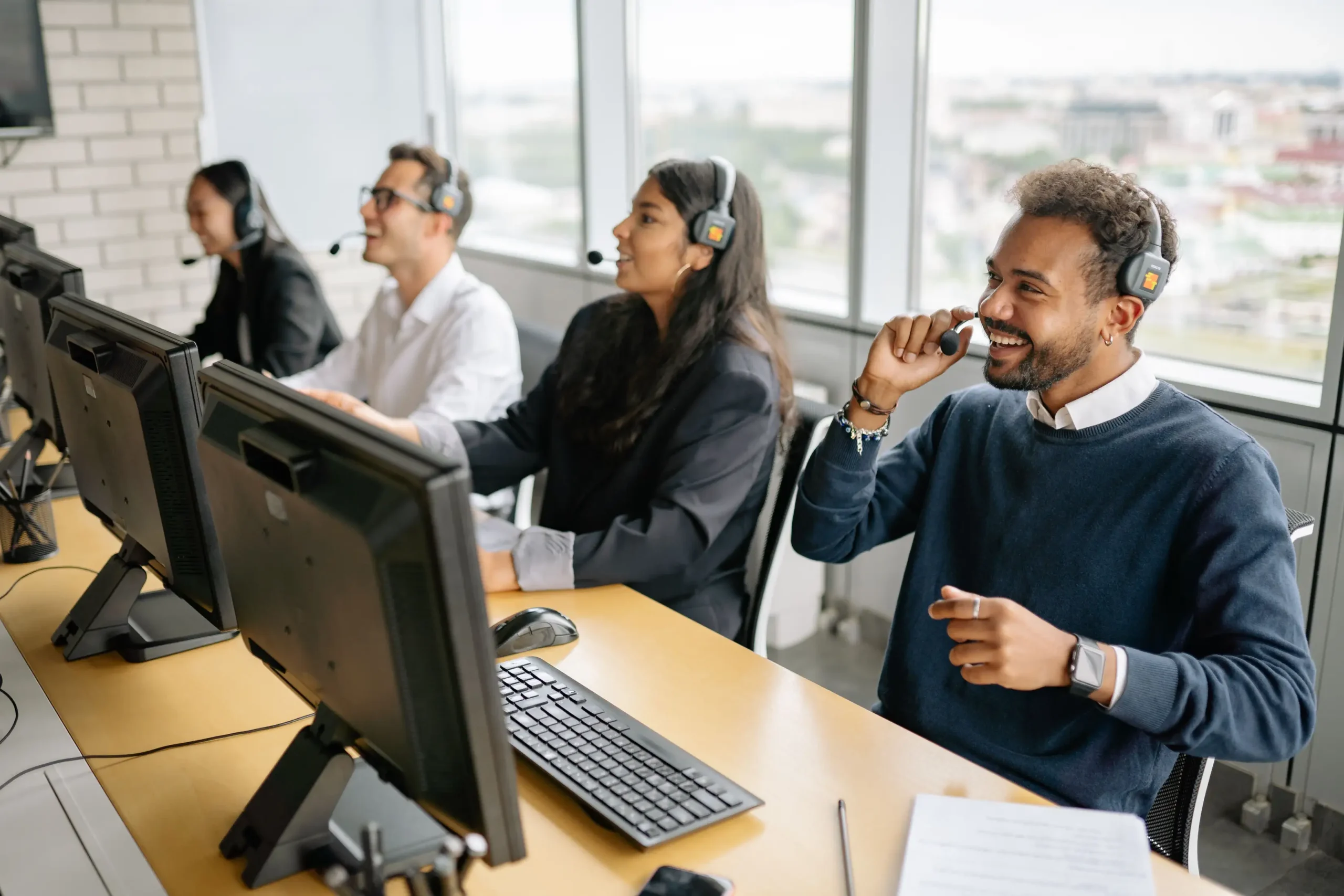 portrait about topic on 15 AI in Call Centers Statistics and Trends Shaping Customer Service in 2026